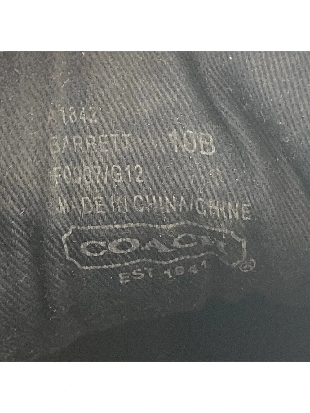 Coach women’s barrett